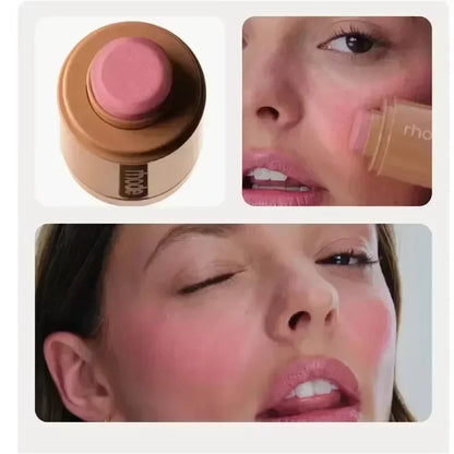 Rhode Pocket Blush Stick Lip And Cheek Hydrating Stick Natural Rouge Powder Blush Cream Lipstick Cheek Easy To Apply Color